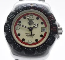 Tag Heuer — [Exc+5] TAG Heuer Formula 1 Professional 371.508 Cream 30mm Quartz — Watch — resale