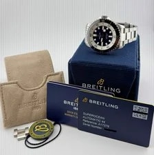 Breitling Superocean Automatic 44 (A17376211C1A1). Full Set. Black Dial. 3