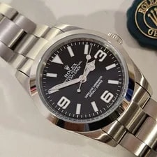 "Rolex" Swiss "Explorer" 36mm Ref.124270 Arabic Dial Cal.3230 2021 3