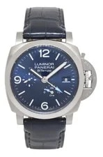 Panerai Luminor PAM 1361 BiTempo GMT Steel Blue Dial 44mm PAM01361 2