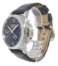 Panerai Luminor PAM 1361 BiTempo GMT Steel Blue Dial 44mm PAM01361 3