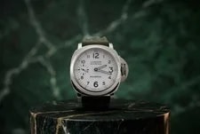 Panerai — Panerai Luminor Marina White Stainless Steel PAM00113 44mm B&P — Watch — resale