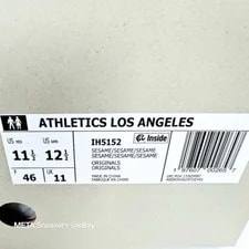 Adidas US 11.5 Fear of God Athletics LA 2