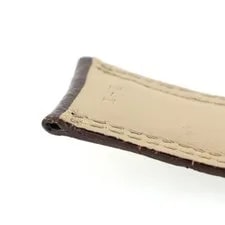 Jaeger-LeCoultre Leather Belt 21mm Brown Genuine From Japan 4