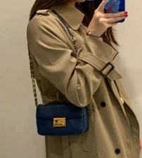 Fendi Baguette Nano Chain Crossbody 2