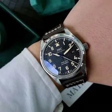 IWC Pilot Mark Xviii 40mm Titanium Case Mechanical New From Japan 2