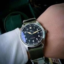 IWC Pilot Mark Xviii 40mm Titanium Case Mechanical New From Japan 4