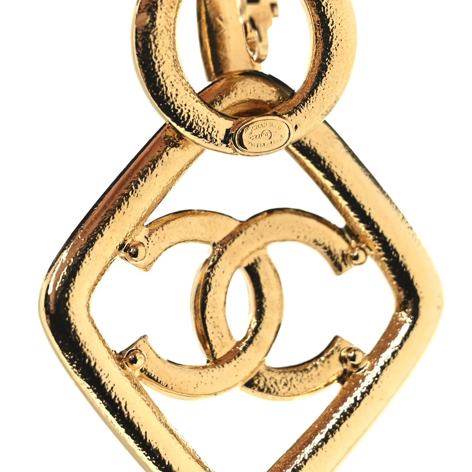 Metal Enamel Quilted CC Drop 4