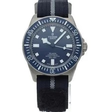 Tudor Pelagos FXD M25707B/25 Titanium/nylon mensWatch Blue 2