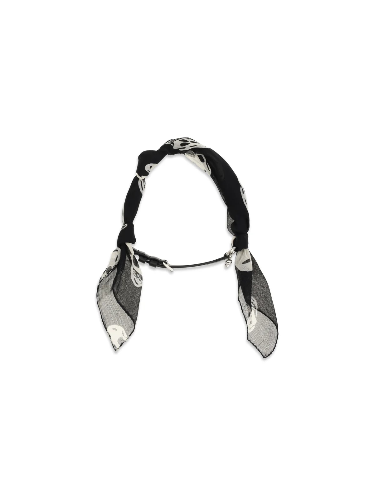 Alexander Mcqueen Double-Wrap Skull Scarf — ; 2