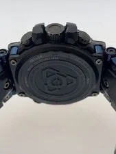 Casio Solar G Shock Analog Stainless BLU BLK SS From Japan 3