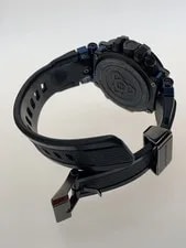 Casio Solar G Shock Analog Stainless BLU BLK SS From Japan 4