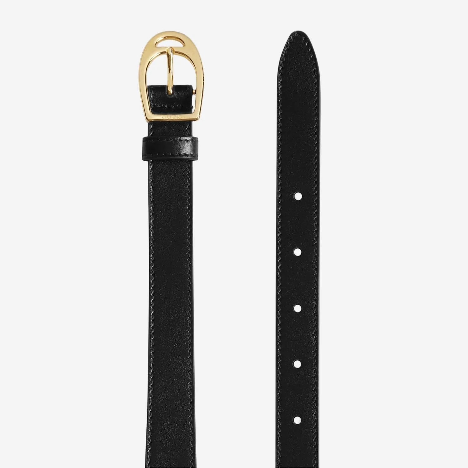 Gucci — Gucci Oversized Buckle Belt — Calf Skin — Accessory — resale
