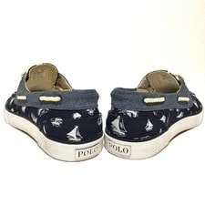 9.0US Ralph Lauren Shoes B Item Polo Yacht Pattern Deck Eu43 Limited Edition 3