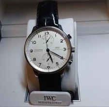IWC Portugieser Chronograph IW371446 Blue Hands Automatic 2