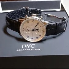 IWC Portugieser Chronograph IW371446 Blue Hands Automatic 3
