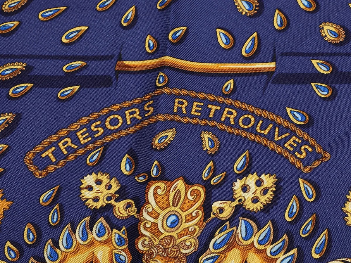Hermès Trésors Retrouvés Scarf 90cm 2