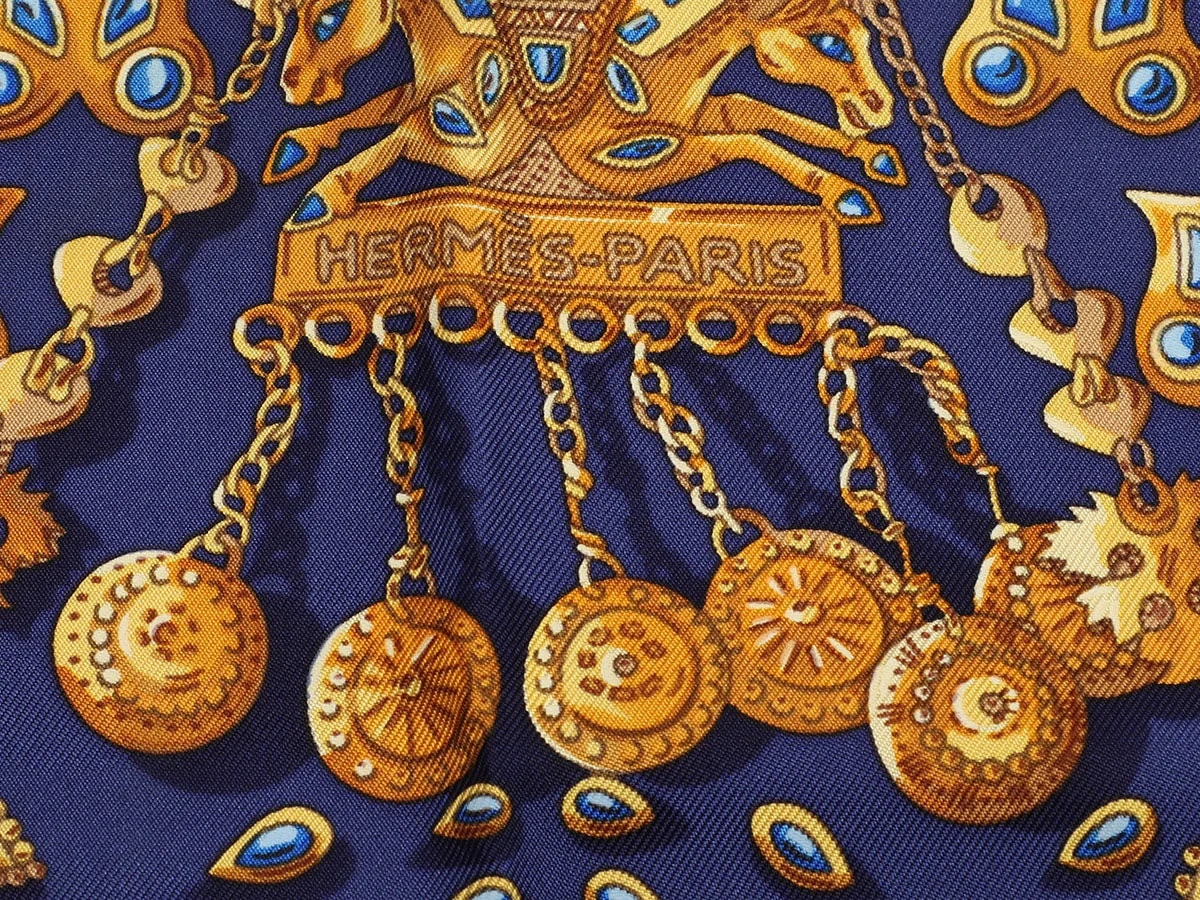 Hermès Trésors Retrouvés Scarf 90cm 3