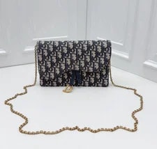 Dior — Christian Dior Saddle Woc Chain Crossbody Fashion — Handbag — resale