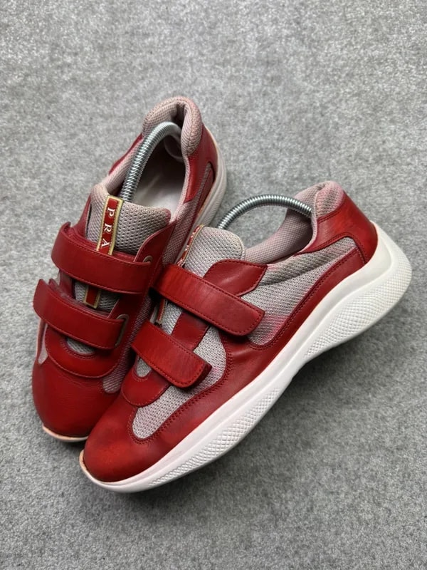 Prada — Prada America Cups Newgens With Double Velcro — Sneaker — resale