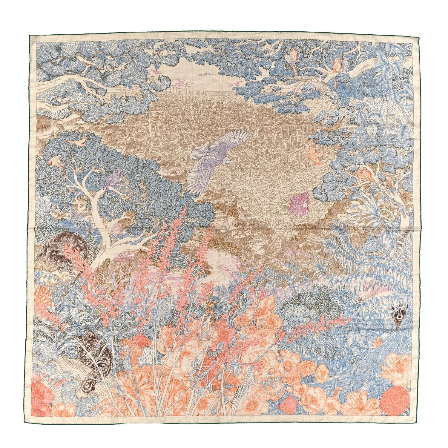 Hermès — Retour A la Nature 140 Kaki — Accessory — resale