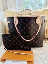 Louis Vuitton — Authentic Louis Vuitton Neverfull With 2026 — Handbag — resale