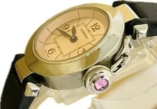 Cartier Pasha Mispacha W3140026 Stainless Steel 26mm Pink Dial Quartz #WJW387 4