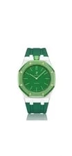 Audemars Piguet X Swatch — Audemars Piguet X Swatch Royal Pop "Green Eight” + Wristbuddys Conversion Strap — Watch — resale