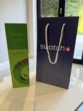 Audemars Piguet X Swatch Royal Pop "Green Eight” + Wristbuddys Conversion Strap 2