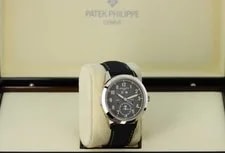 Patek Philippe Annual Calendar Travel Time 5326G-001 Charcoal Dial White Gold 3