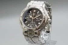 Read! [NEW Batt] TAG Heuer 6000 CH1113 Chronograph 40mm Quartz Japan 4
