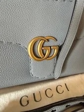 Very Good Condition Gucci GG Marmont Top Handle 2WAY 2
