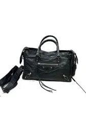 Balenciaga — Authentic Balenciaga City Oil Wax Motorcycle -Tone eBay — Handbag — resale