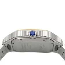 Cartier Santos de LM WSSA0018 W2SA0006 39.8mm White Dial #TGW050 4