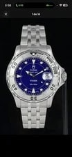 Tudor Prince Date Tiger Blue Dial Stainless Steel 200M Date 2
