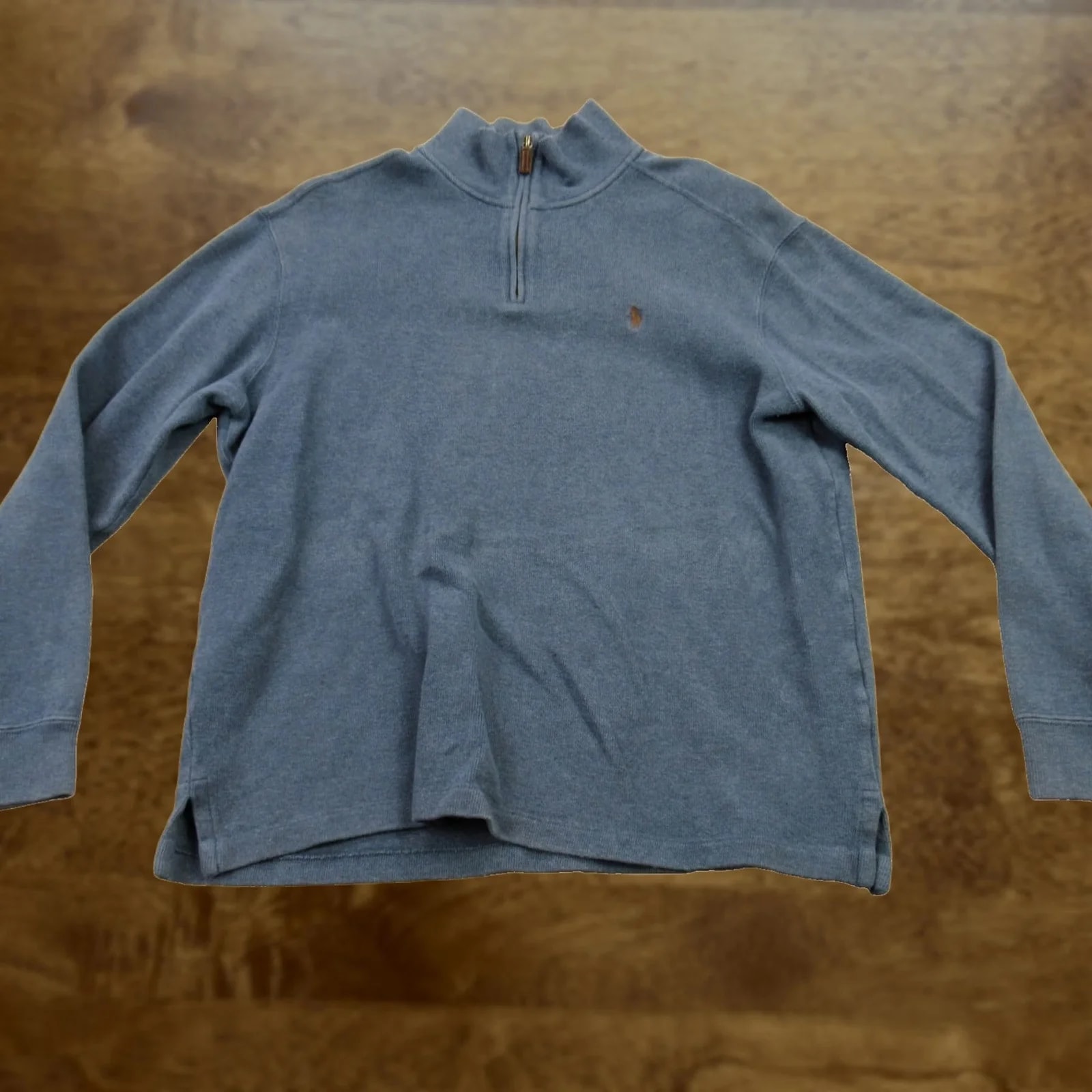 Polo Ralph Lauren — Polo Ralph Lauren Sweater Large Long Sleeve 1/4 Zip Pullover — streetwear — resale