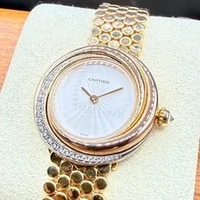 Cartier Trinity 18K Tri-Color Gold, Factory Diamonds 2