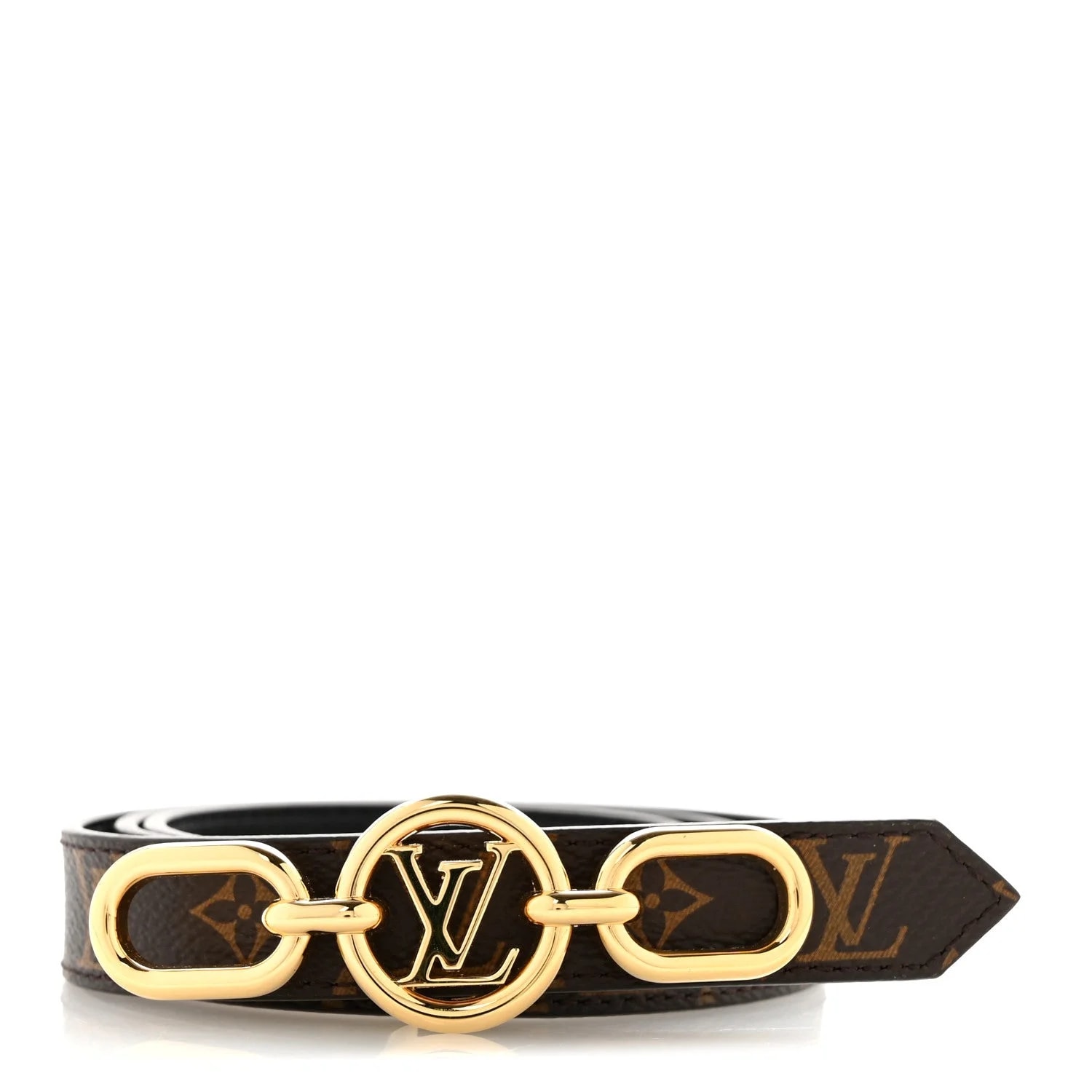 Louis Vuitton — 20MM Circle Prime Reversible Belt 75 30 — Accessory — resale