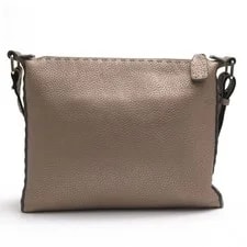 Fendi Crossbody Pebbled 8BT092 Auth 2