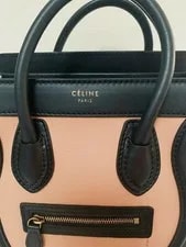 Authentic Celine Luggage TRI Three Color Crossbody 4