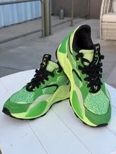 Puma Rs-x ’S Size 10.5 Bold Neon Athletic Shoe 395032 01 2