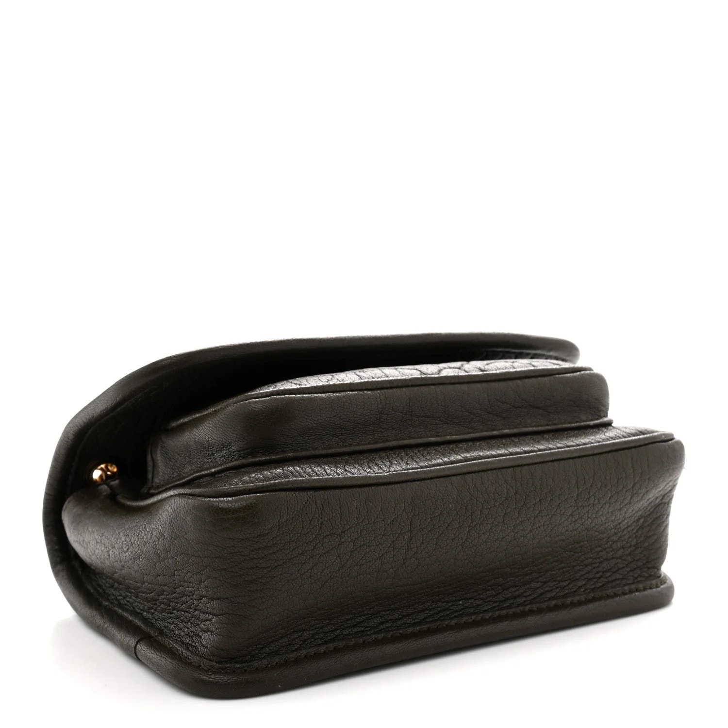Grained Mini Niki Chain Satchel Light Musk 4