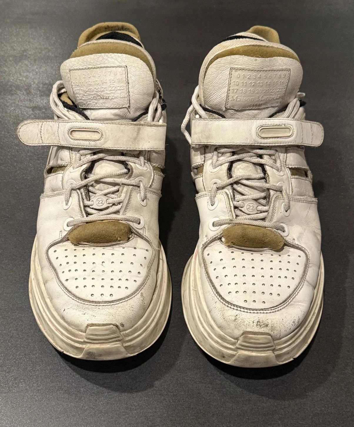Maison Margiela — Maison Margiela Retro Fit Artisanal Distressed — Sneaker — resale