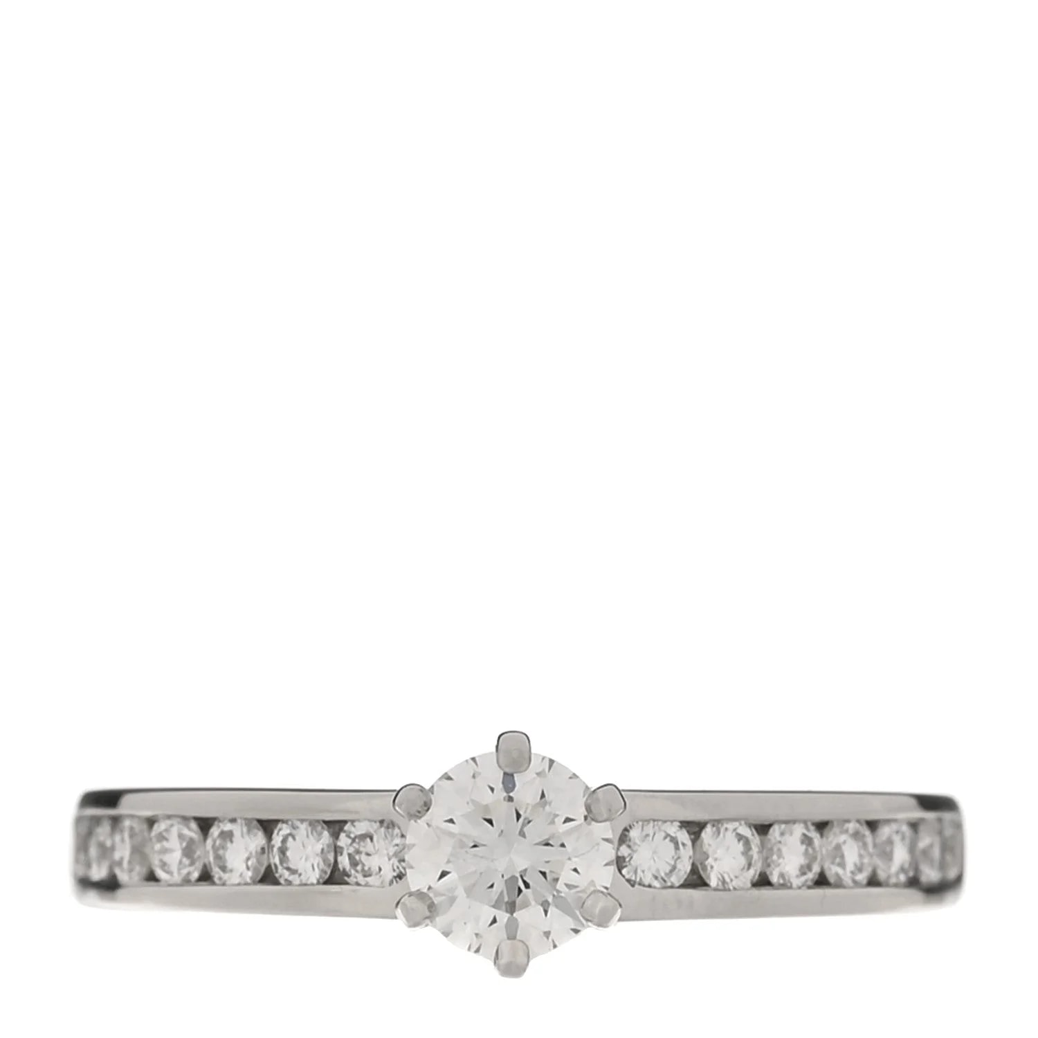 Tiffany & Co. — .30ct Channel-Set Engagement 48 4.5 — Jewelry — resale
