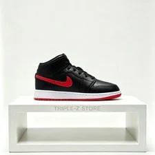 Air Jordan — Air Jordan 1 Mid Big ' (GS) Size 3.5Y - 7Y — Sneaker — resale