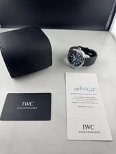 IWC Aquatimer Cousteau Special Ed Blue Dial IW329005 44mm W Box/Card US Seller 2