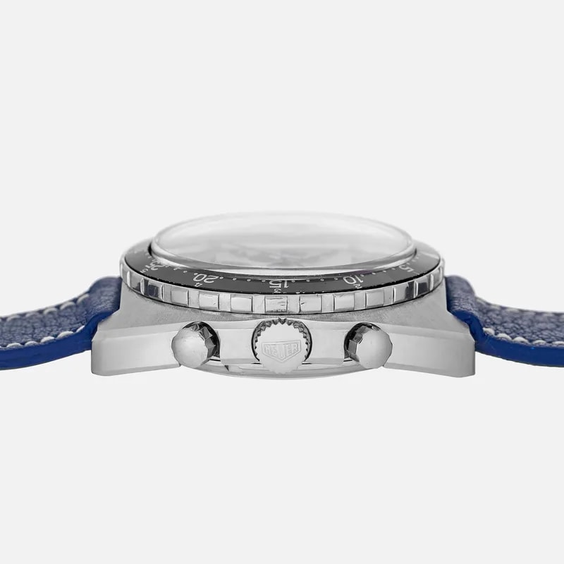 1970s Heuer Autavia "Siffert Colors" Ref. 73663 4