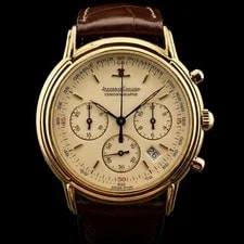 Case — Jaeger Lecoultre Odysseus 2250 18K Yellow Gold Case Chronograph 34MM — Watch — resale