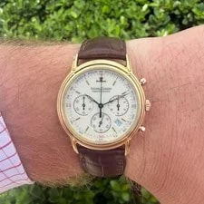 Jaeger Lecoultre Odysseus 2250 18K Yellow Gold Case Chronograph 34MM 2