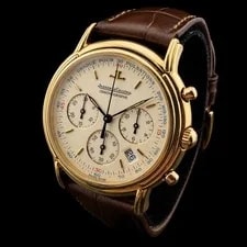 Jaeger Lecoultre Odysseus 2250 18K Yellow Gold Case Chronograph 34MM 3